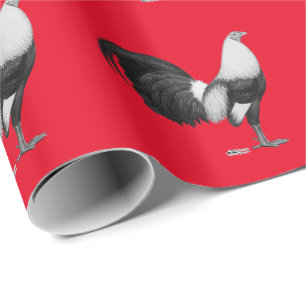 Gamecock Grey Duckwing Wrapping Paper