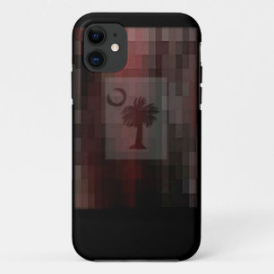 Gamecock Palm-Design 2 iPhone 11 Case