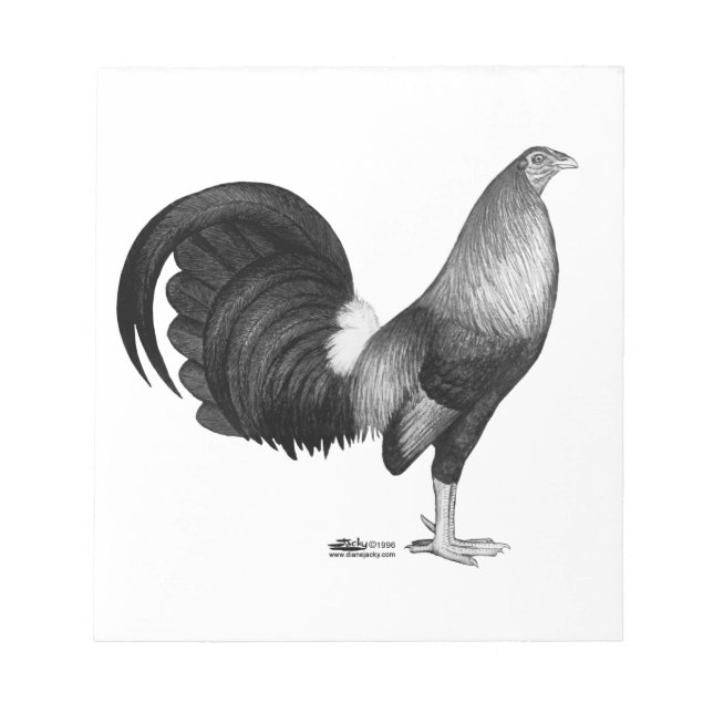 Gamecock Red Hatch Notepad (Front)