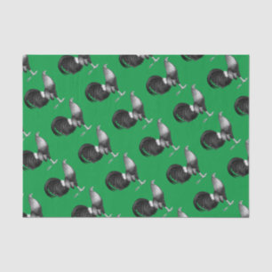 Gamecock Red Hatch Tissue Paper