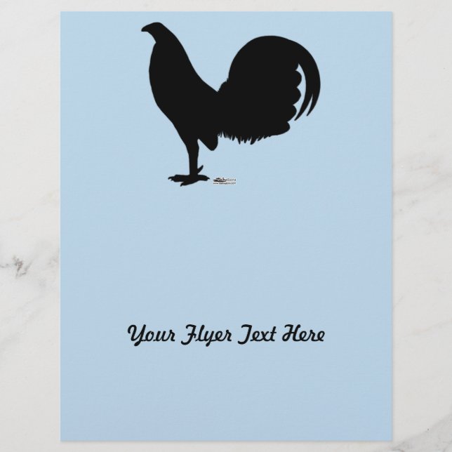 Gamecock Rooster Silhouette (Front)