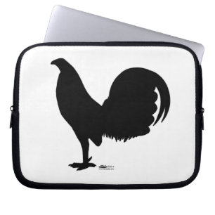 Gamecock Rooster Silhouette Laptop Sleeve