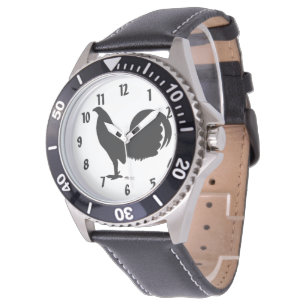 Gamecock Rooster Silhouette Watch