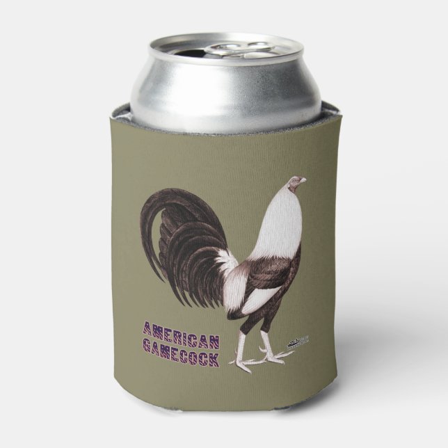 Gamecock Sepia Can Cooler (Can Front)