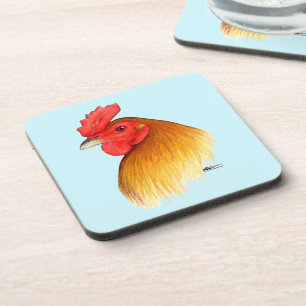 Gamecock Stag Pea Comb Coaster