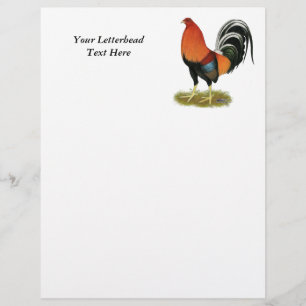 Gamecock Wheaten Rooster