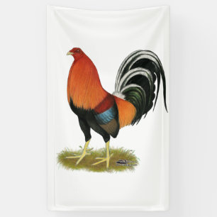 Gamecock Wheaten Rooster Banner