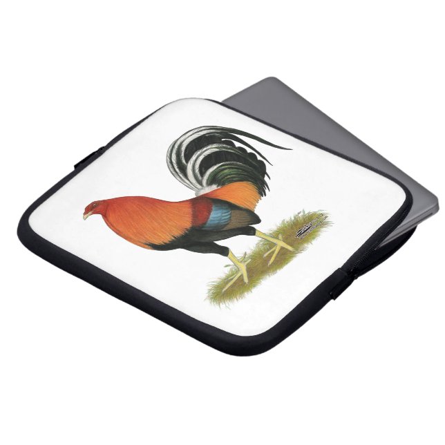 Gamecock Wheaten Rooster Laptop Sleeve (Front Top)