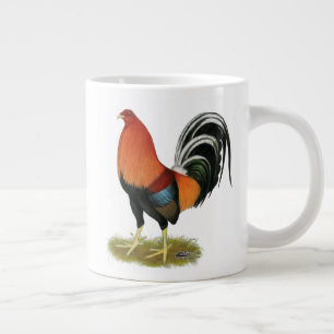 Gamecock Wheaten Rooster Large Coffee Mug