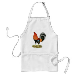 Gamecock Wheaten Rooster Standard Apron