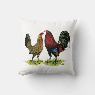 Gamefowl Pair Cushion