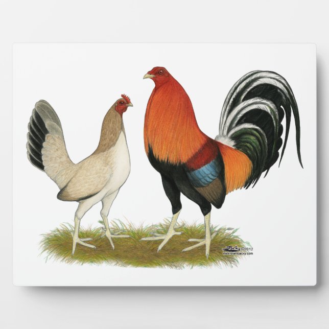 Gamefowl Wheatens Plaque (Front)
