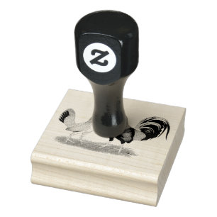 Gamefowl Wheatens Rubber Stamp