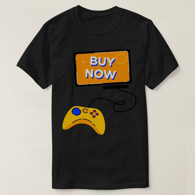 Gamepad T-Shirt (Design Front)