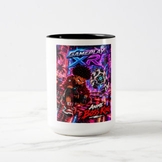 Gameplay XR Anime Boss King Neon City Gamer mug
