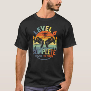 Gamer 6th Wedding Anniversary Level 6 Complete Ann T-Shirt