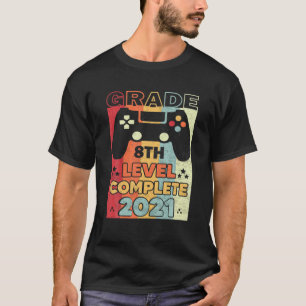 Gamer 8Th Grade Graduation For Girls Boys 2021 T-Shirt