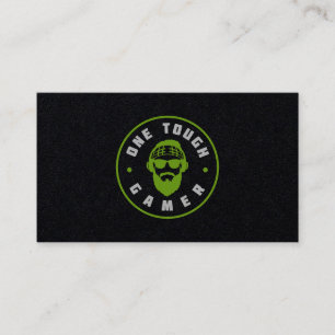 Gamer A One Tough Business Card