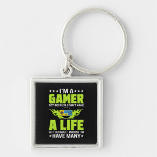 Gamer Am A Gamer Key Ring