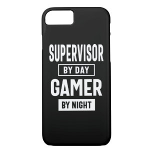 Gamer and Supervisor Job Title Gift iPhone 8/7 Case