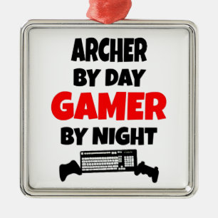 Gamer Archer Metal Tree Decoration