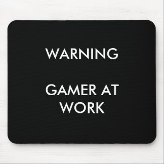 Gamer At Work Mousepad