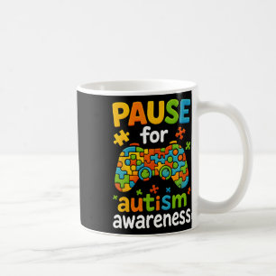 Gamer Autism Awareness Month 2025 Gaming Kids Boys Coffee Mug