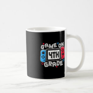 Gamer Back To School Fun Game On 4th Grade Kids Bo Coffee Mug