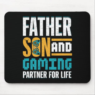 Gamer Bond – Father And Son Game Together Mouse Pad