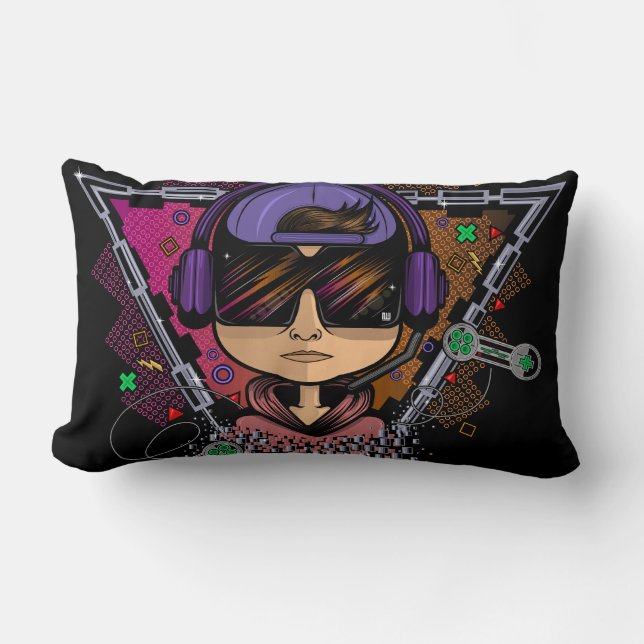 Gamer Boy Lumbar Cushion (Front)