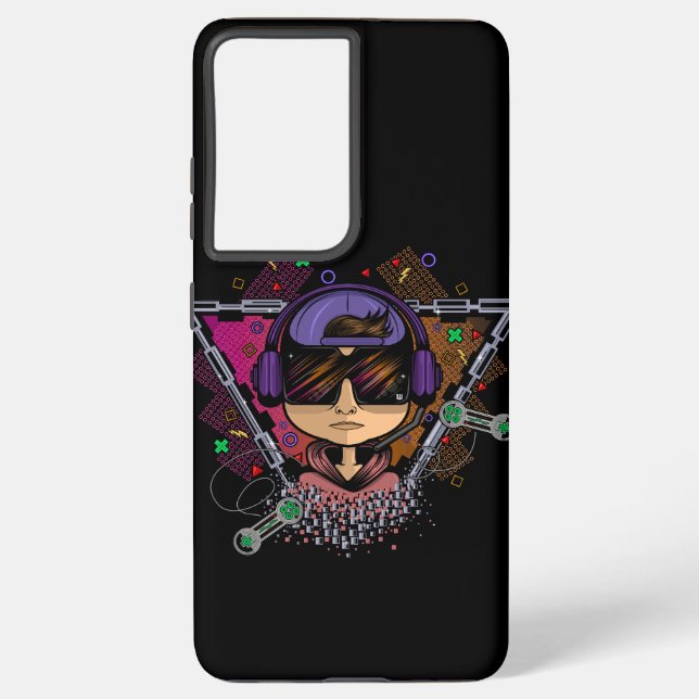 Gamer Boy Samsung Galaxy S21+ Case (Back)