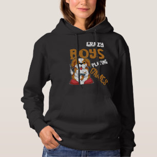 Gamer Boys Gamer Dog Consoles Player Video Game Ga Hoodie