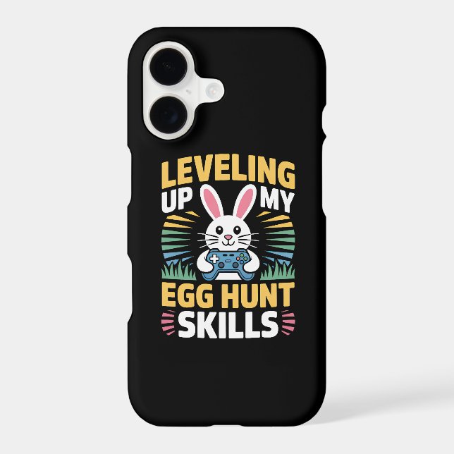 Gamer Bunny Leveling Up Easter Egg Hunt  (Back)