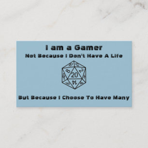 Gamer Business Cards