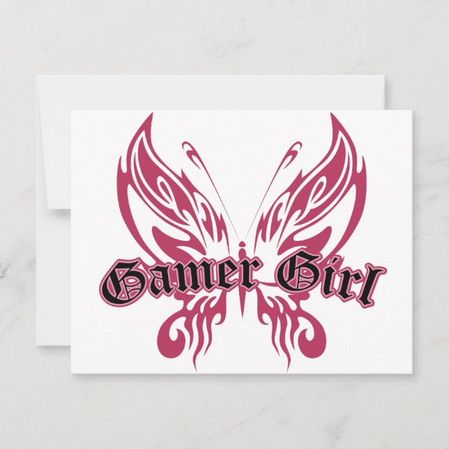 Gamer Butterfly (Front)