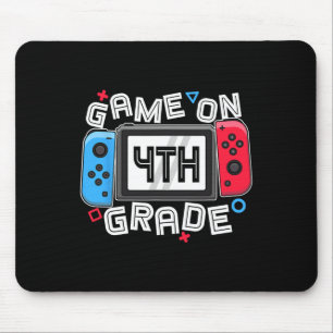Gamer Byck To School Fun Game On 4th Grade Kids Bo Mouse Pad
