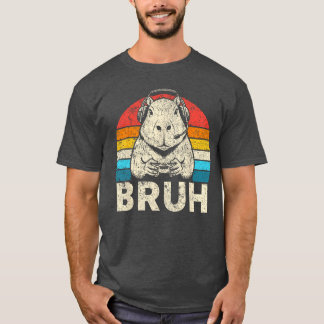 Gamer Capybara Bruh ees for Boys Girls Men Women f T-Shirt