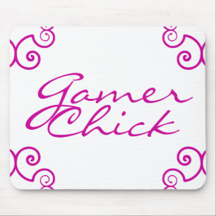 Gamer Chick Mouse Pad