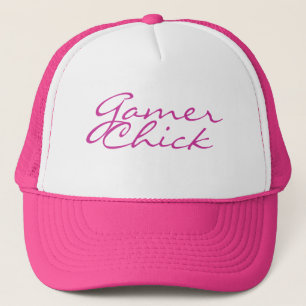 Gamer Chick Trucker Hat
