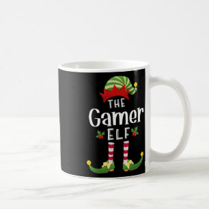 Gamer Christmas Elf Matching Pajama X-mas Party Coffee Mug