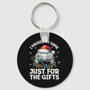 Gamer Christmas Gaming Xmas Video Games Boys Chris Key Ring