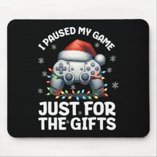 Gamer Christmas Gaming Xmas Video Games Boys Chris Mouse Pad
