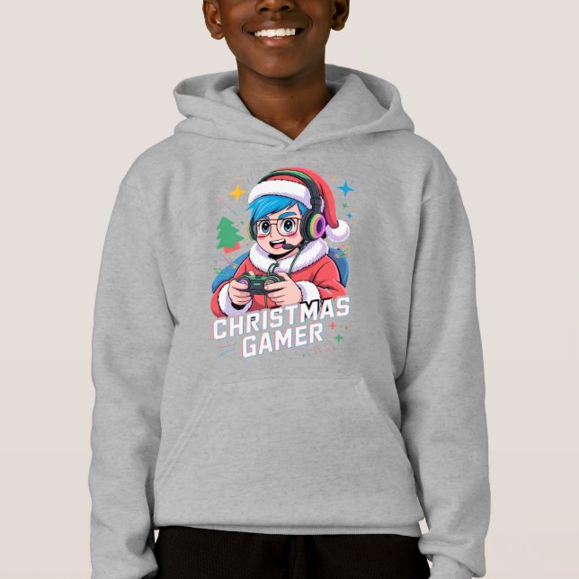 Gamer Christmas Gifts Cool Kids Holiday Gamer  (Front)