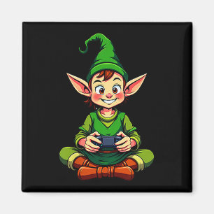 Gamer Christmas Pajamas Kids Boys Youth Christmas  Magnet