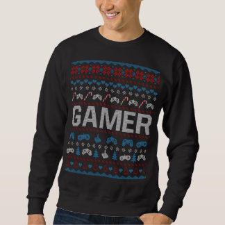 Gamer Christmas Ugly Sweater Holiday Sweatshirt