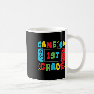 Gamer Ck To School First Day Grade Team 1st Grade Coffee Mug