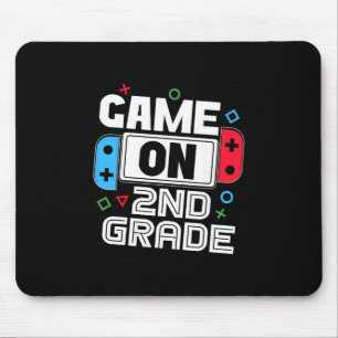Gamer Ck To School Funny Game 2nd Grade Kids Boys Mouse Pad