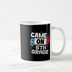 Gamer Ck To School Funny Game 5th Grade Kids Boys  Coffee Mug