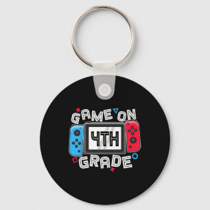 Gamer Ck To School Funny Game On 4th Grade Kids Bo Key Ring