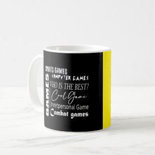 Gamer computer game coffee mug